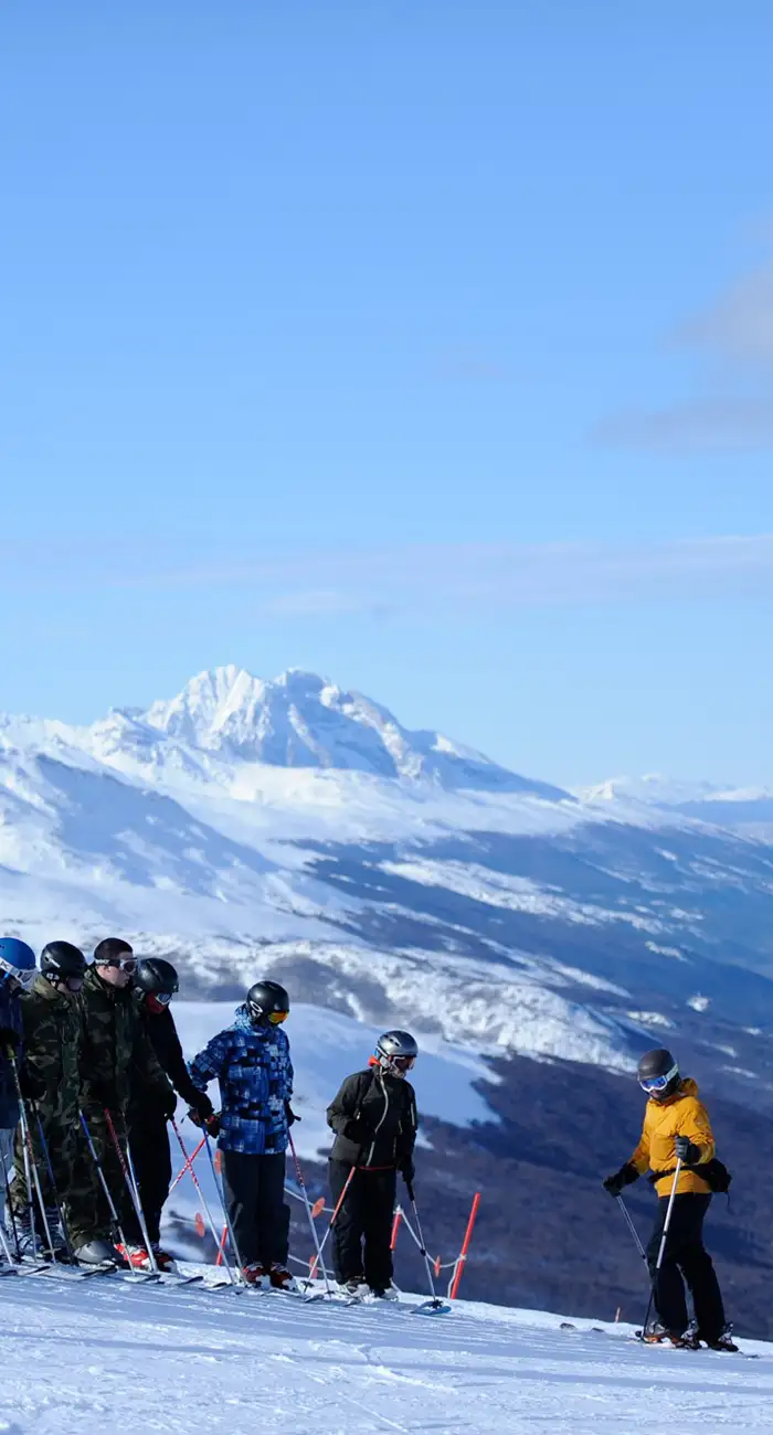 Esquí en el Cerro Castor, Ushuaia